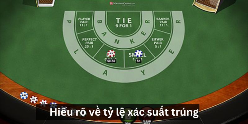 Hiểu rõ về tỷ lệ xác suất của Baccarat trực tuyến uy tín 