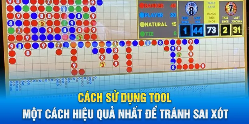 Cách sử dụng Tool một cách hiệu quả nhất để tránh sai xót